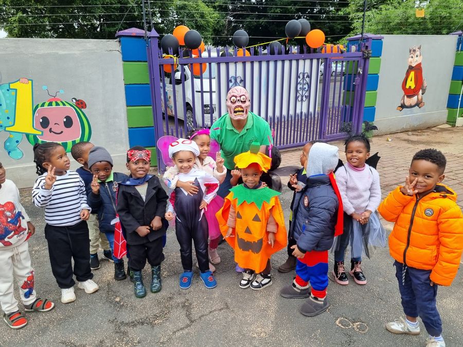 All dressed up at Little Toddlers Creche