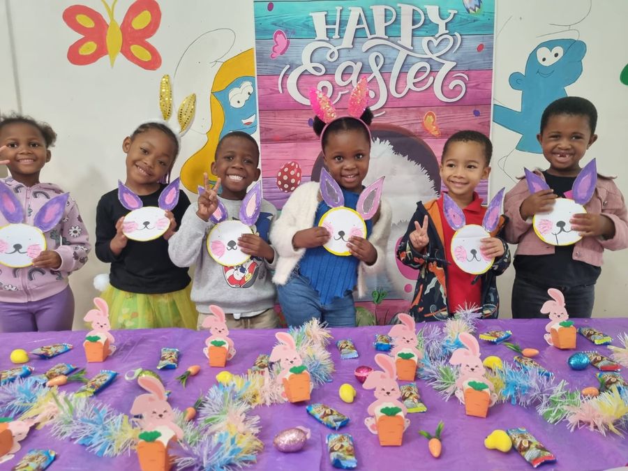 Easter table at Little Toddlers Creche
