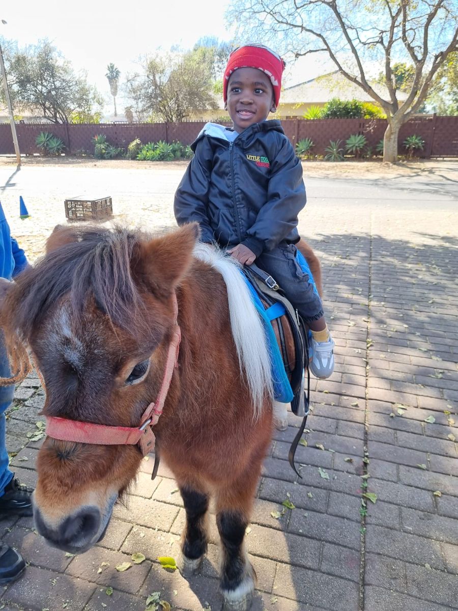 First ride at Little Toddlers Creche