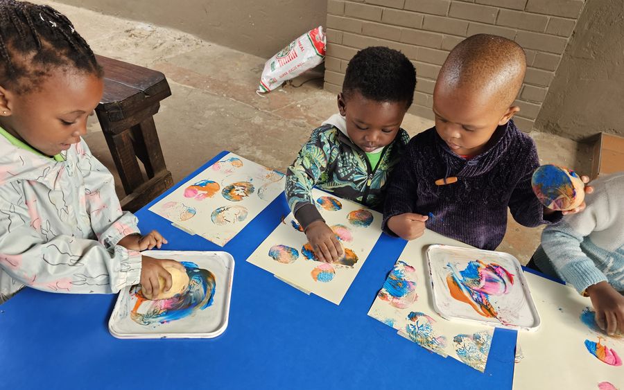 Children in the Half Day Care programme at Little Toddlers Creche